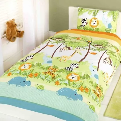 Jungle Boogie Kids Fun And Colourful Duvet Set. • £11.99