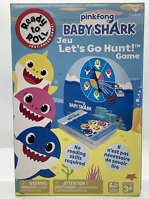 Pinkfong Baby Shark Let's Go Hunt! Card Game Baby Shark Song Ready To Roll New • $11.44