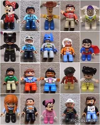 £2.50 • Buy Lego Duplo Figures Mum Dad Children Girl Boy Disney Policeman Fireman