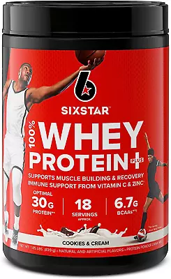 Six Star Whey Protein Powder Whey Protein Plus | Whey Protein Isolate & Peptides • $25.75