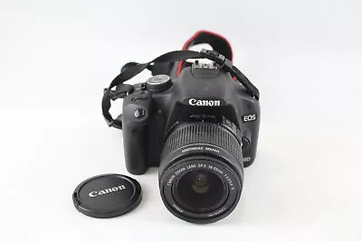 Canon EOS 500D DSLR DIGITAL CAMERA W/ Canon EF-S 18-55mm F/3.5-5.6 IS WORKING • £36