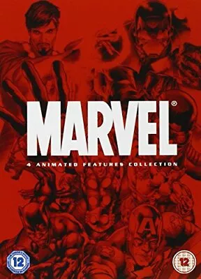 Marvel 4  Animated Features Collection [DVD] - DVD  92VG The Cheap Fast Free • £3.49