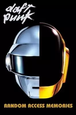 Daft Punk Poster 24 X36  Helmet Random Access Memories Music Album Cover Art New • £47.24