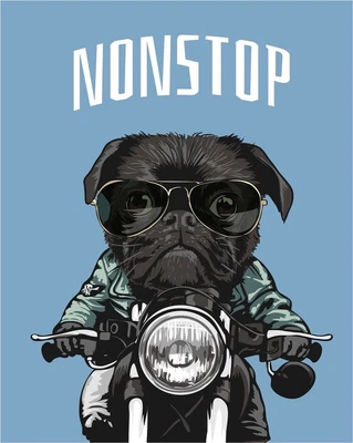 £5.77 • Buy Pug Dog Cute Animal Pet Art A4 Poster