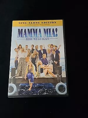 Mamma Mia Here We Go Again DVD - Sing Along Edition Christine Baranski  Pierce • $4