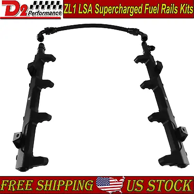 ZL1 LSA Supercharged Fuel Rails Kits For 2010-2015 Chevrolet Camaro ZL1 SS 6.2L • $239