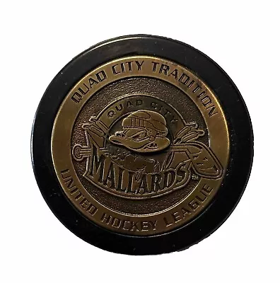 Quad City Mallards Rare Hockey Puck • $15