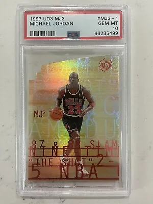 1997 Upper Deck UD3 MJ3 Michael Jordan #MJ3-1 PSA 10 GEM MT HOF🔥Chicago Bulls • $365.99