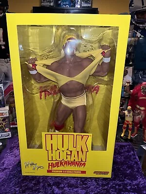 WWF WWE Hulk Hogan  Hulkamania  Storm Collectibles 1/4 Premium Statue RARE NEW • $1799.99