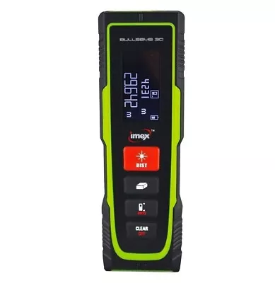 IMEX BULLSEYE 30 LASER DISTANCE MEASURING PEN – 30m RANGE • $139