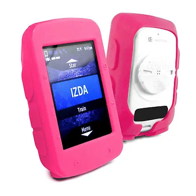 TUFF LUV Silicone Gel Skin Case Cover For Garmin Edge 520 / 520 Plus - Pink • $18.72