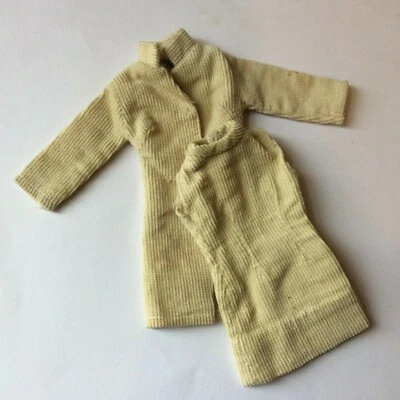 £6 • Buy Attractive Beige Coat And Dress Set Vintage Doll Clothes For Fashion Doll