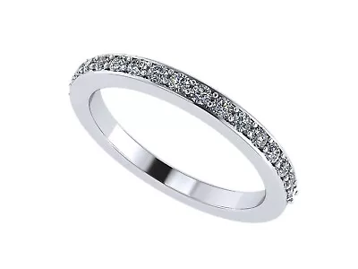 NANA Lab Created CVD Diamond Wedding Anniversary Band 1/5ctw 10kt Gold • $346.95