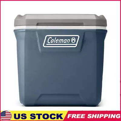 316 Series 60 QT Hard Chest Wheeled Cooler Camping Ice Boxes Storage 50 Can Blue • $63.90