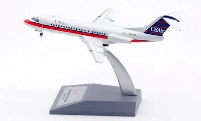 1:200 Inflight200 Us Air Fokker F-28 N493us Aircraft Model With Stand Gift • $89.69
