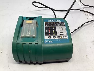 Makita DC18RA Ni-MH & Li-ion 7.2-18V Battery Charger POWERS ON • $19.95