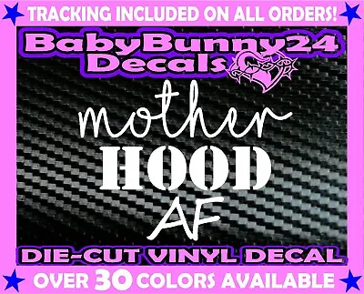 $5.99 • Buy Motherhood AF Mom Life Funny Humor Kids Van Truck Car Vinyl Decal Sticker