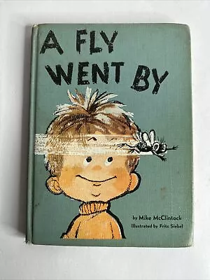 A Fly Went By 1958 Vtg 1st Edition Book Dr. Seuss Beginner Reader Insects Bugs • $8.49