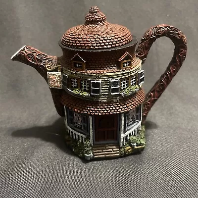 Vintage Hometown Teapot Cottages “Quill For Sale” • $8