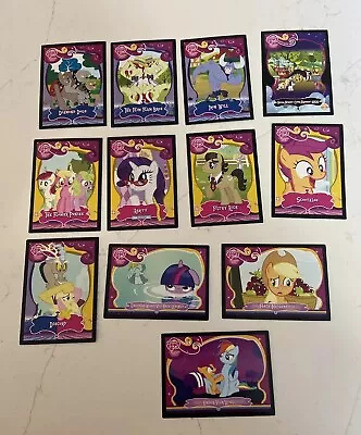 My Little Pony Series 2 Trading Cards Lot Of 12 No Duplicates Mixed Lot • $15