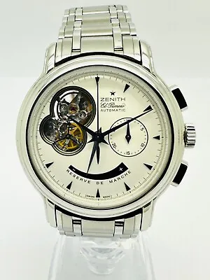 Zenith El Primero Automatic Chrono Master Power Reserve 03 0240 4021 Full Set. • £3999