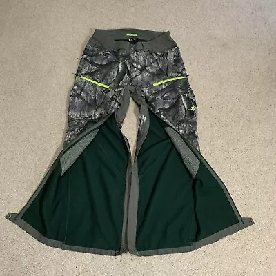 Under Armour Scent Control Infrared Softshell Camo Pants Mossy Oak Treestand LG • $119.99