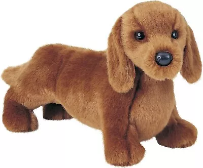 Douglas Cuddle Toys Gretel The Red Dachshund # 1933 Stuffed Animal Toy • $18.95