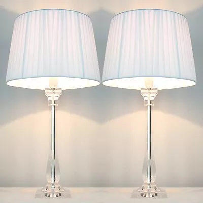 PAIR Of NEW Bedside Table DESIGNER MODERN LAMPS • $109.99