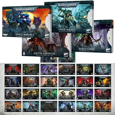 Warhammer 40000 Index Card Sets | 10th Edition Warhammer 40k Reference Cards • £17.99