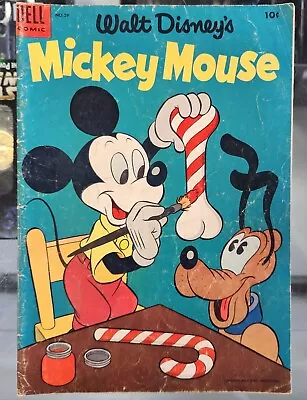 Walt Disney's Mickey Mouse #39 (1955)  Dell Comics • $10