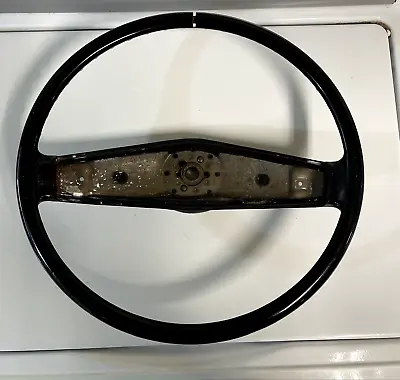 $110 • Buy 1970 71 72 Chevelle, El Camino, Monte Carlo OEM Steering Wheel BLACK