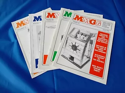 5 Editions Midlands Meccano Guild Gazette Magazine With Model Build Instructions • £10.99