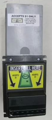 Mars MEi VN 2511 115v Dollar Bill Acceptor Validator Takes $1 For Vending  • $129.01