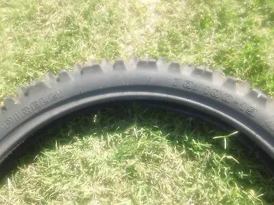 Pirelli Motorcycle Tyre Used.  19  Off-road Tyre In Good Condition. • $30