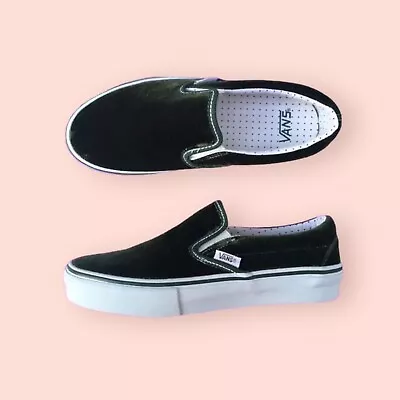 Vans Off The Wall Classic Slip-On LX Vault (Pineneedle/White) UK 5.5 • £19.99