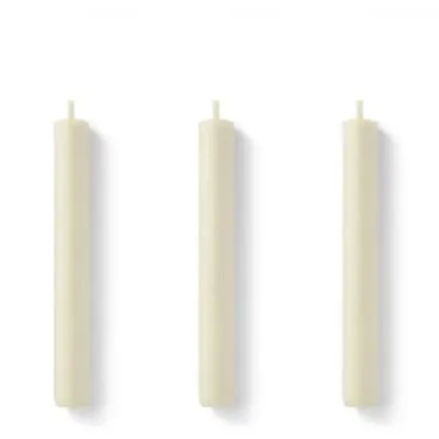 Ambiente Dinner Candle Champagne Set Of 3 Table Decor Celebration Traditional • £8.25