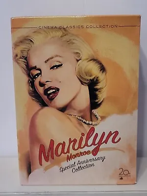 Marilyn Monroe 80th Anniversary Collection DVD 6 Disc Box Set NEW SEALED  • $24.99