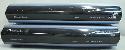 Lot Of 34 3Com VCX V7111 And AudioCodes MP-112 VOIP Gateway Network Routers • $1645