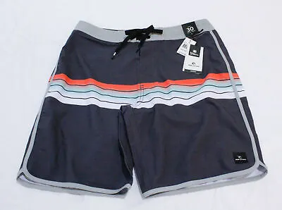 Rip Curl Men's Mirage Surf Revival 19  Boardshorts Charcoal Navy Sizes 30 -38  • $12