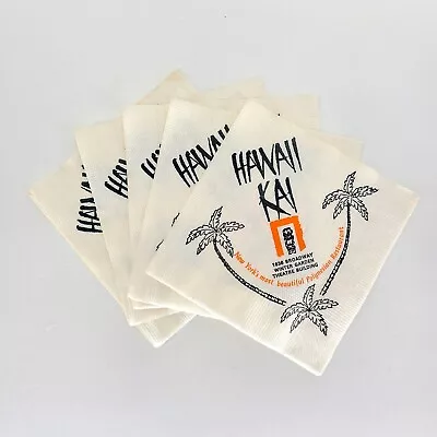 1960s Hawaii Kai Tiki Bar Cocktail Napkins New York Polynesian Vintage X5 • $9.99