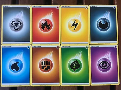 $2.99 • Buy Pokemon  Sword & Shield Basic Energy Cards (choose What You Need)