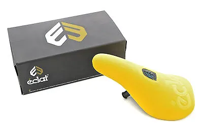 Eclat Gonzo Pivotal Seat Lightweight Saddle Fat Padded Yellow  • $17.42