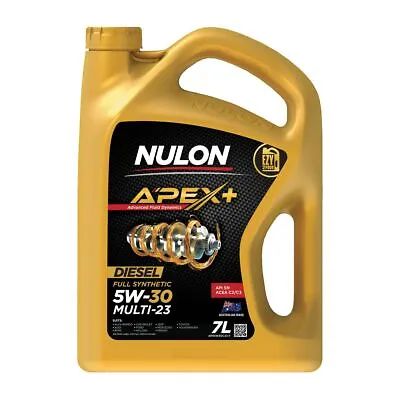 Nulon APEX+ 5W-30 Multi-23 Engine Oil 7L Full Synthetic APX5W30C23-7 • $70.51