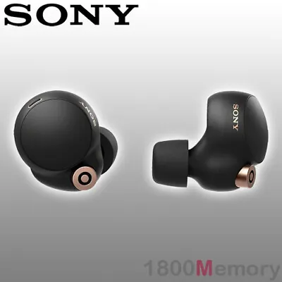 $409 • Buy GENUINE Sony WF-1000XM4 True Wireless Noise Cancelling In-Ear Headphones Black
