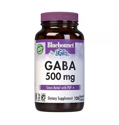 Bluebonnet GABA 500 Mg 120 Capsule • $24.16