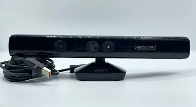 Official Microsoft Xbox 360 Black Kinect Sensor Bar Model 1414 Good Working Cond • $16.95