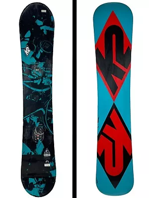 155 Cm K2 Standard Mens Snowboard #325 • $174.95