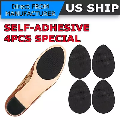 4PCS Anti-Slip Shoes Heel Sole Grip Protector Pads Non-Slip Cushion Adhesive • $3.49