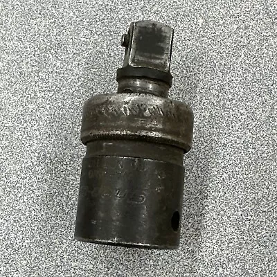 Snap On 1/2 Drive Locking Button Impact Swivel Socket IP80B • $29.99