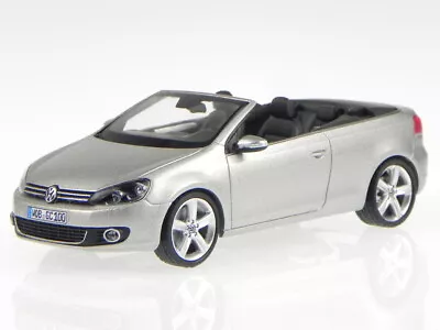 VW Golf Rabbit 6 Convertible Tungsten Silver Diecast Model Car Schuco 1/43 • $63.90